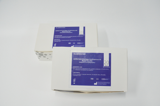 SAR-CoV-2 πλευρική ροής εξάρτηση ISO9001 δοκιμής αντιγόνων γρίπης γρήγορη