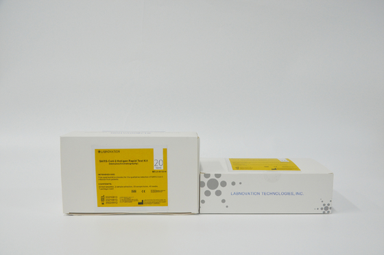Μίας χρήσης SAR-CoV-2 κασετών RTK αντιγόνων δοκιμής δοκιμή Labnovation ιδιομορφίας εξαρτήσεων υψηλή