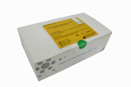 SAR-CoV-2 γρήγορη εξάρτηση 20 δοκιμής αντιγόνων δοκιμών επαγγελματική εξάρτηση δοκιμής χρήσης γρήγορη