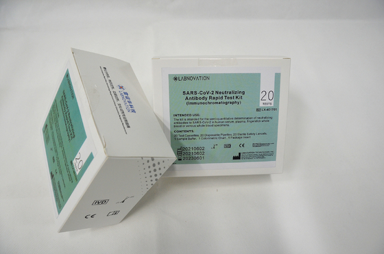 95% εξουδετερώνοντας εξάρτηση Immunochromatography δοκιμής αντισωμάτων NAbs ακρίβειας