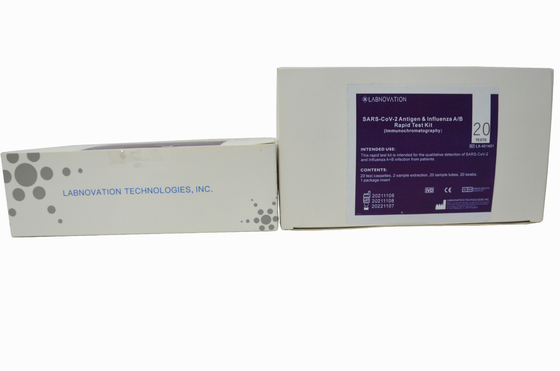 Oropharyngeal γρίπη Α αντιγόνων Combo εξαρτήσεων δοκιμής γρίπης πατσαβουρών γρήγορη &amp; εξάρτηση δοκιμής Β