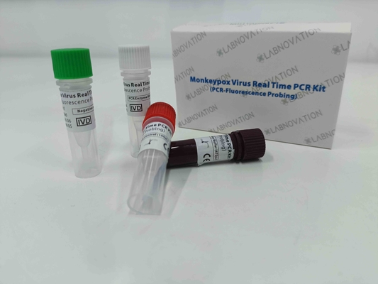PCR ιών Monkeypox γρήγορη εξάρτηση δοκιμής πραγματική - χρόνος για τα ανθρώπινα δείγματα εκκριμάτων τραυμάτων ορών