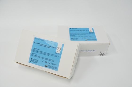 CE MSDS SAR-CoV-2 υψηλή εξάρτηση δοκιμής τέχνης ακρίβειας εξαρτήσεων δοκιμής αντιγόνων σαλίου