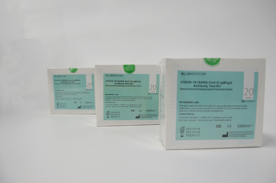 Εξάρτηση δοκιμής Igm Igg covid-19 αντισωμάτων του ISO 9001 κανένας επαγγελματίας