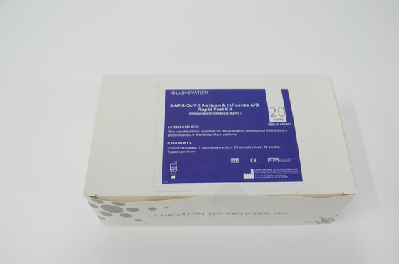 SAR-CoV-2 πλευρική ροής εξάρτηση ISO9001 δοκιμής αντιγόνων γρίπης γρήγορη