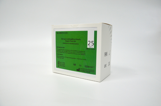95 γρήγορες εξαρτήσεις Immunochromatography δοκιμής IgG IgM δαγκείου ακρίβειας τοις εκατό