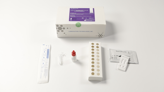 Εξάρτηση δοκιμής γρίπης αβ αντιγόνων 20PCS coV-19 για την ποιοτική ανίχνευση