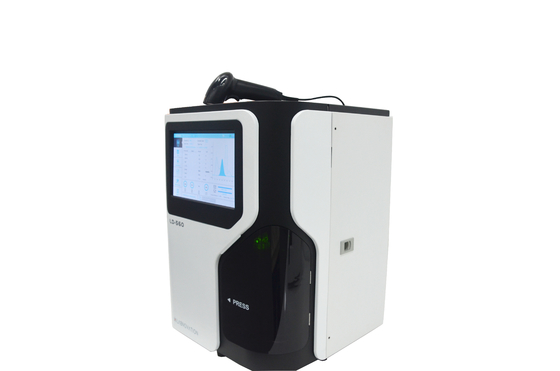 Υψηλή ακρίβειας αυτοματοποιημένη HbA1c HPLC χρυσή τυποποιημένη αποδοτική διάγνωση συσκευή ανάλυσης διαβήτη