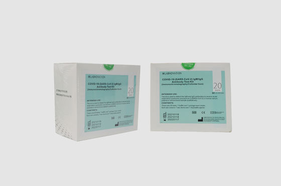 Καθολική SAR-CoV-2 IgG IgM ευαισθησία εξαρτήσεων 90% δοκιμής αντισωμάτων γρήγορη