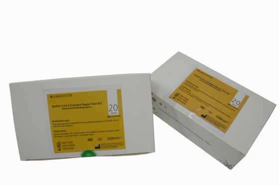 SAR-CoV-2 αντιγόνων Nasopharyngeal πατσαβουρών γρήγορη δοκιμή πατσαβουρών δοκιμής 15min Oropharyngeal