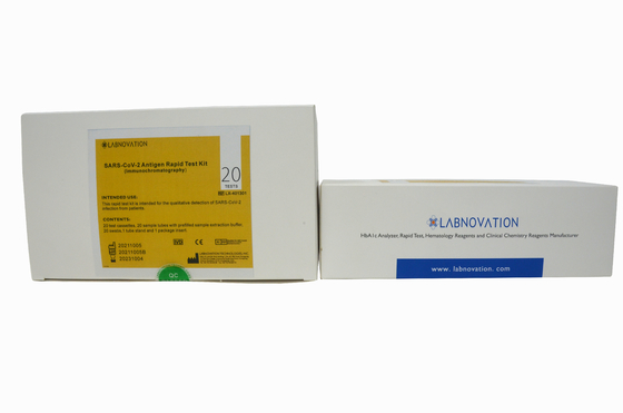 SAR-CoV-2 γρήγορη εξάρτηση 20 δοκιμής αντιγόνων δοκιμών επαγγελματική εξάρτηση δοκιμής χρήσης γρήγορη