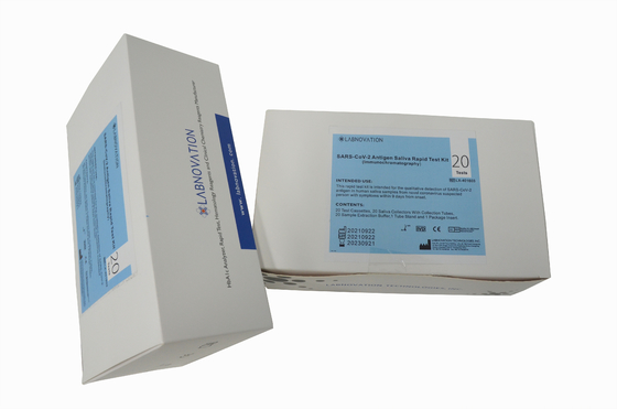 SAR-CoV-2 επαγγελματική εξάρτηση 20 δοκιμής αντιγόνων σαλίου δοκιμές