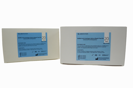 SAR-CoV-2 επαγγελματική εξάρτηση 20 δοκιμής αντιγόνων σαλίου δοκιμές
