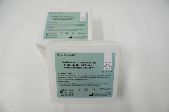 ISO9001 καθολικό εξουδετερώνοντας δείγμα πλάσματος ορών ολόκληρου αίματος εξαρτήσεων δοκιμής αντισωμάτων