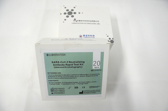 95% εξουδετερώνοντας εξάρτηση Immunochromatography δοκιμής αντισωμάτων NAbs ακρίβειας