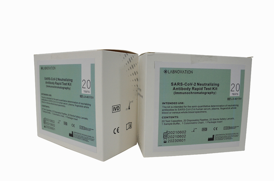 CoV-19 μια εξουδετερώνοντας εξάρτηση ISO9001 δοκιμής αντισωμάτων βημάτων