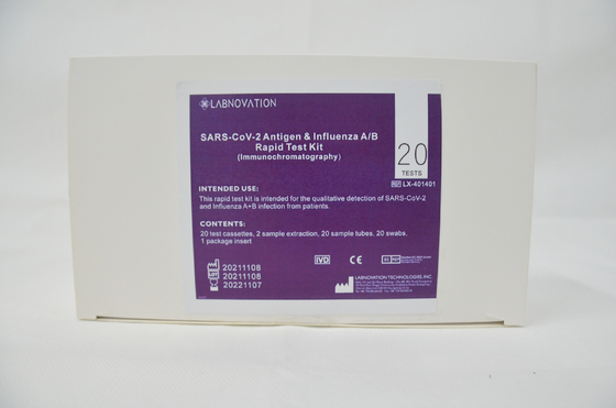 Γρίπη αντιγόνων CE SAR-CoV-2 μια υψηλή ακρίβεια εξαρτήσεων δοκιμής Β
