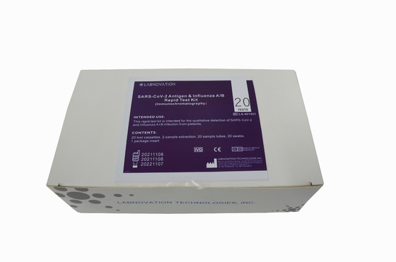 ISO13485 ιδιομορφία εξαρτήσεων 90% δοκιμής γρίπης αβ NS NP OP