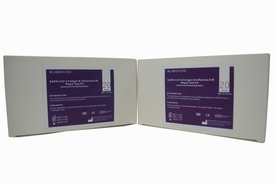 ISO9001 coV-19 γρήγορη εξάρτηση δοκιμής γρίπης αντιγόνων για τους εργαζομένους υγειονομικής περίθαλψης