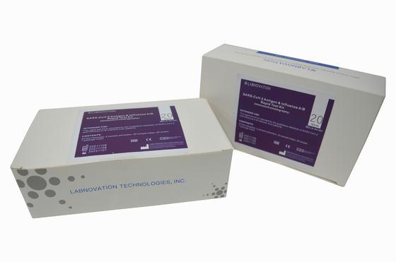 ISO9001 coV-19 γρήγορη εξάρτηση δοκιμής γρίπης αντιγόνων για τους εργαζομένους υγειονομικής περίθαλψης