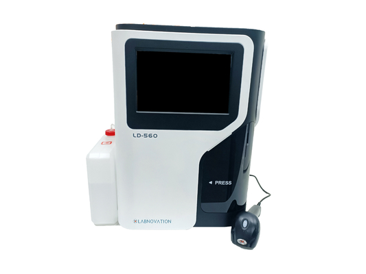Labnovation LD-560 σύστημα HPLC συσκευών ανάλυσης HbA1c για τη δοκιμή HbA1c με διπλό σύστημα λειτουργίας με NGSP&amp;IFCC πιστοποιημένο