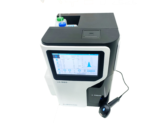 HbA1c συσκευή ανάλυσης LD-560 πλήρης αυτοματοποιημένη συσκευή ανάλυσης για HbA1c που εξετάζει τη διπλή πιστοποιημένη συσκευή ανάλυσης μεθόδου HPLC CV&lt;2%