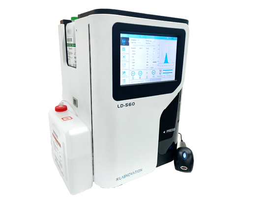 HbA1c συσκευή ανάλυσης LD-560 πιό πρόσφατη συσκευή ανάλυσης Labnovation για HbA1c που εξετάζει IFCC&amp;NGSP πιστοποιημένο