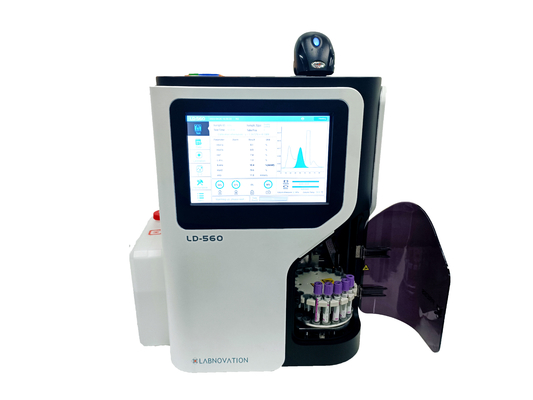 Συσκευή ανάλυσης HbA1c LD-560 πιό πρόσφατη συσκευή ανάλυσης για τη δοκιμή HbA1c με διπλό σύστημα λειτουργίας για την πιστοποίηση επιλογής NGSP